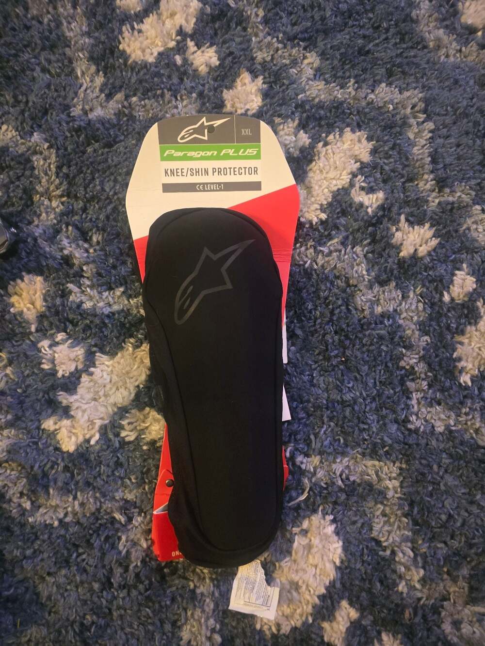 Alpinestars Paragon Plus Knee/Shin Protector Black XXL NWT